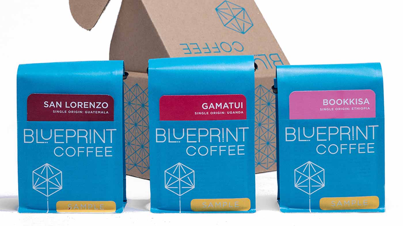 blueprint coffee gift set