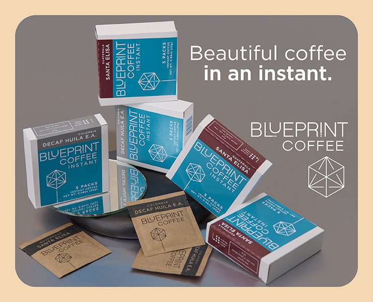 banner advertising blueprint coffees