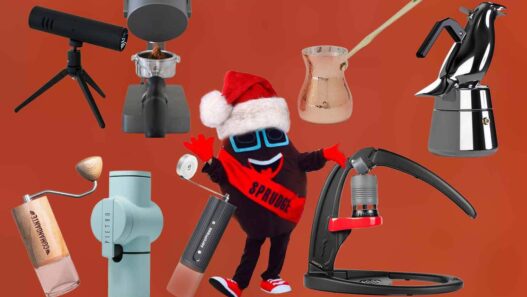 buzzy the bean and holiday gear 2025