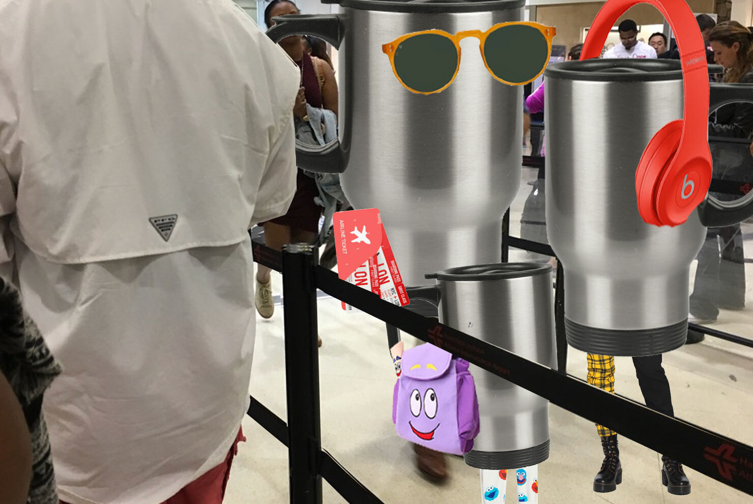 check in travel mugs