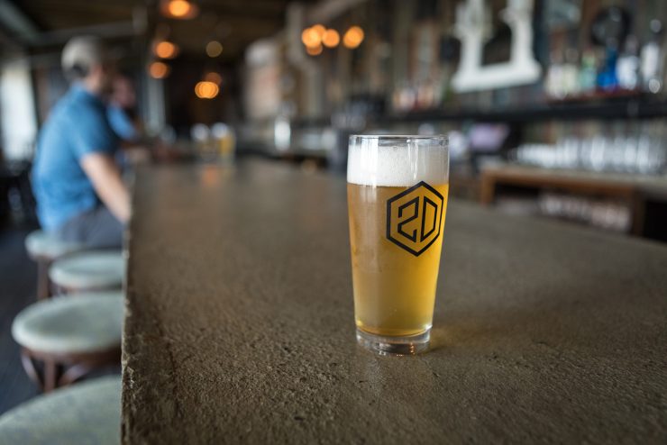 Coffee Beer Chiaroscuro Cascara Saison Second District Brewing Ultimo Philadelphia Pennsylvania