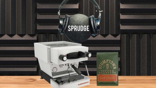 coffee sprudgecast linea mini haribender