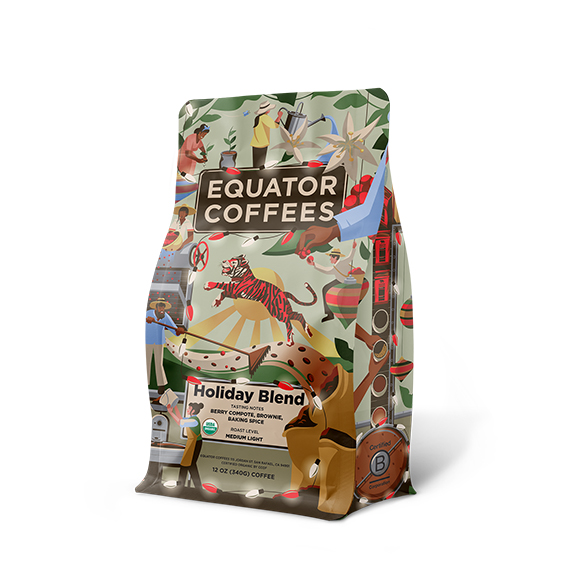 Equator Coffees Holiday Blend Sprudge Roaster's Village