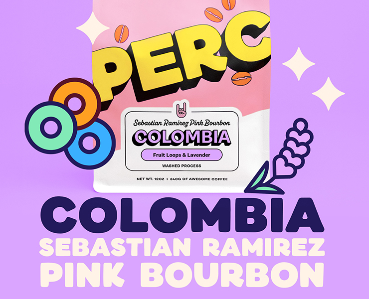 banner advertising perc coffee