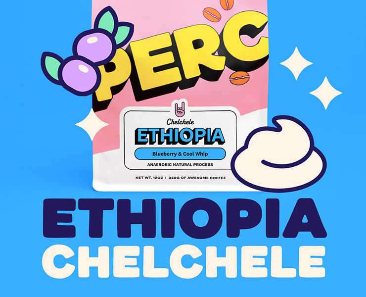 banner advertising perc coffee