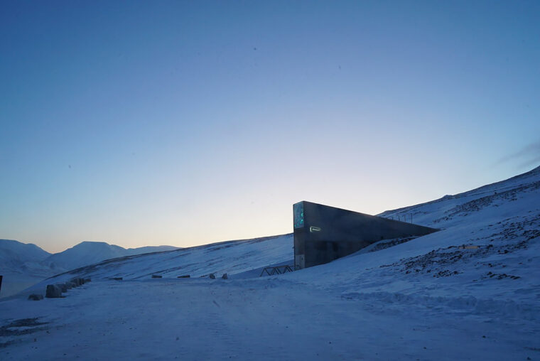 seed vault svalbard seed vault exterior nordgen 04