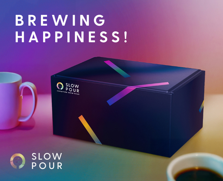 banner advertising slow pour supply